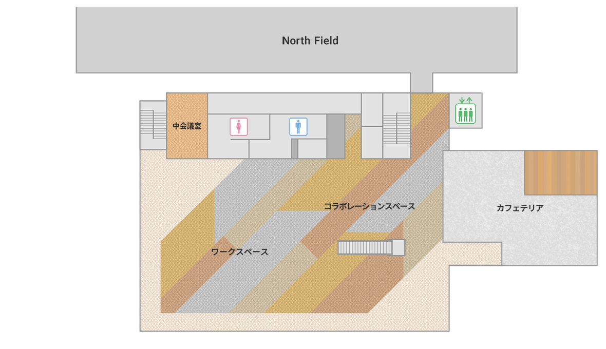 3Fフロアマップ