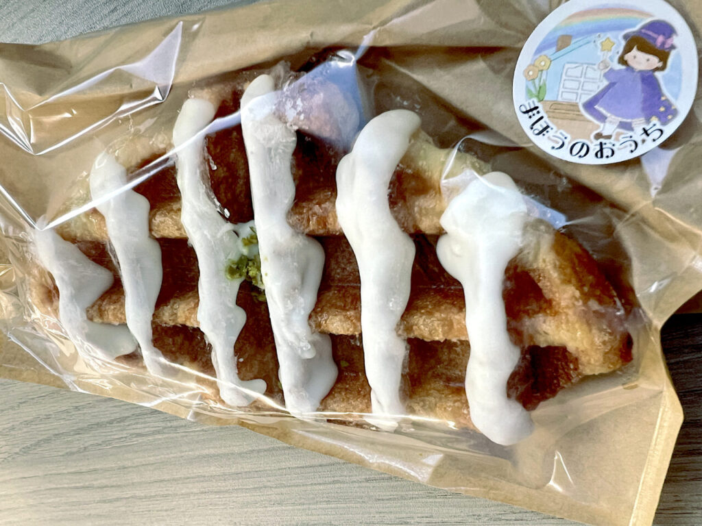クロッフルレモン味の画像